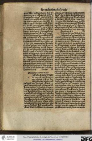 Exaltatio sancte crucis solenniter ab ecclesia celebratur quia in ea fides quam plurimum exaltata fuit.