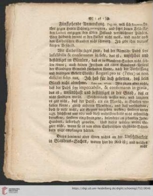 Fünffzehende Anmerckung