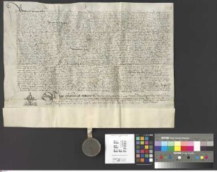 Seligenstadt: Processus super incorporatione parrochiae in Selgenstadt cum monasterio ibidem