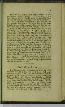 Gesindeordnung