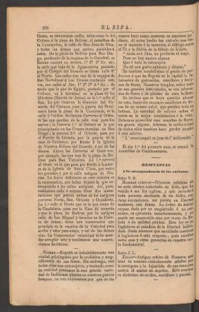 Respuestas á la correspondencia de los curiosos.