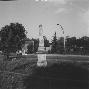 Altdöbern. Distanzsäule bzw. Kursächsische Postmeilensäule