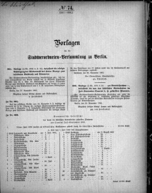 No. 74 (661-669), 2. Dezember 1882