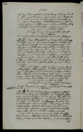 Schenkung der Pflanzensammlung des verstorbenen Professors Meyer durch Georg V.