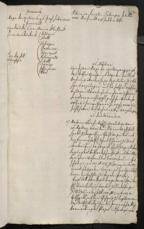 Sommerhalbjahr 1801. Rektorat Johann Heinrich Ferdinand Autenrieth