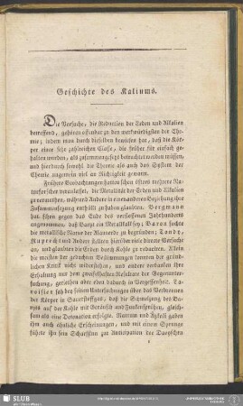 Geschichte des Kaliums