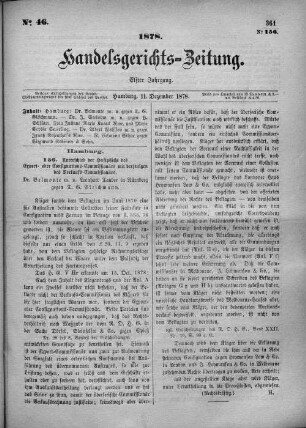 No. 46. 11. Dezember 1878