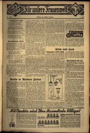 Zweite Ausgabe vom Donnerstag, den 04. Juli 1935.