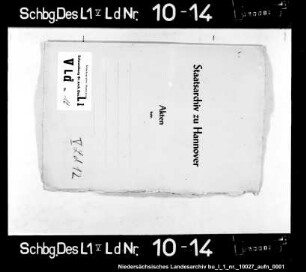 Register des Zinshafers und Weinkaufgeldes