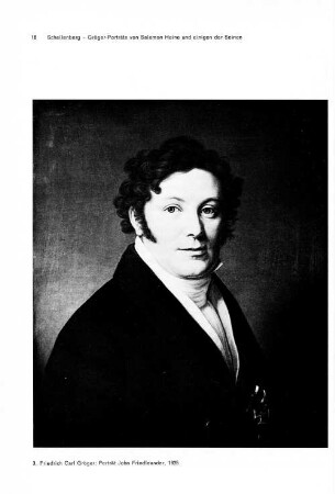 3. Friedrich Carl Gröger: Porträt John Friedleander, 1825