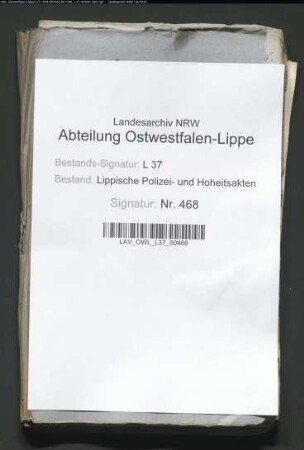 Geleitbriefe, Bd. 21