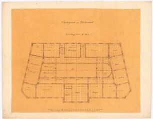 Oberbergamt, Dortmund: Grundriss 2. OG