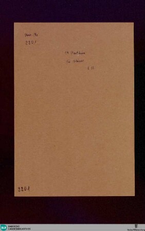14 Partitas - Don Mus.Ms. 2201 : winds