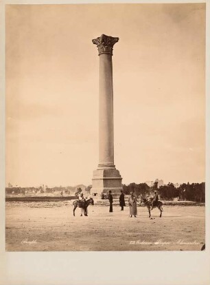 Pompejus-Säule, Alexandria: Ansicht
