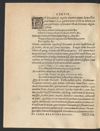 LXXVII. Victor Uterque Cadit.