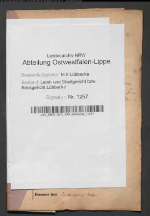 Erblasser: Starke, Friedrich Wilhelm; Erblasser: Starke, Dorothee Wilhelmine Luise, geb. Pohlmann: Abschluss eines Erbvertrags