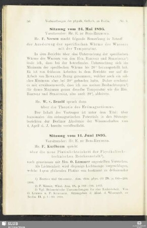Sitzung vom 24. Mai 1895