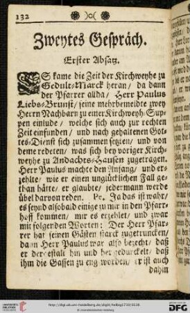 Zweytes Gespraech