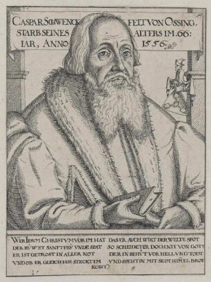 Bildnis des Caspar Schwenckfelt