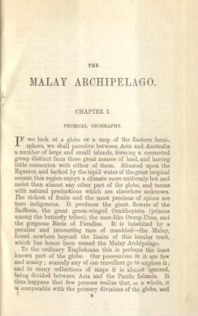 Chapter I. Physical geography