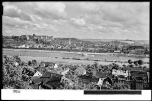 Pirna an der Elbe mit Sonnenstein