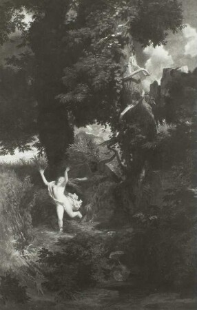 Pan und Syrinx & Syrinx flieht vor Pan