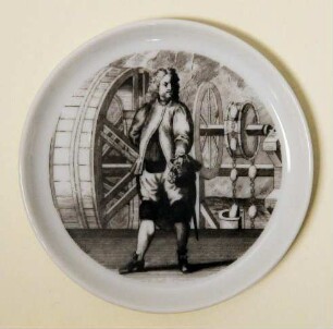 Wandteller "Berg-Meister 1721"
