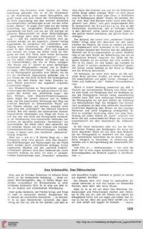 Das Unbewusste. Das Dämonische