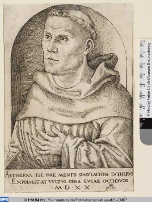 Martin Luther als Mönch