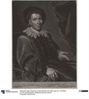 Porträt des Johann Michael von Gotter