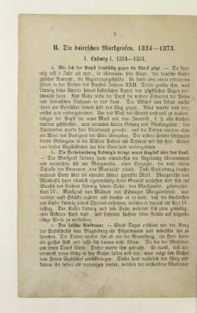 Das Interregnum oder die Zwischenzeit. 1320 - 1324