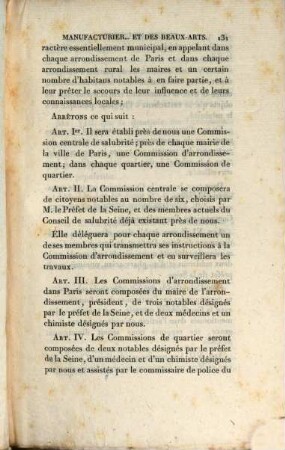 Recueil industriel, manufacturier, agricole et commercial, de la salubrité publique et des beaux-arts : auquel est réuni le Journal hebdomadaire des arts et métiers de l'Angleterre ; répertoire général des brevets d'invention. 19. 1831