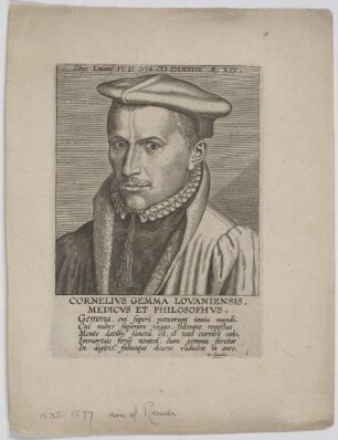 Bildnis des Cornelivs Gemma