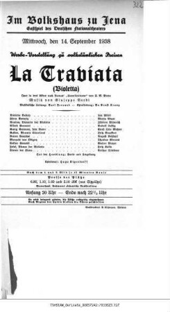 La Traviata (Violetta)