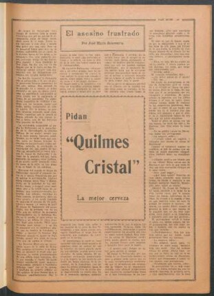 El asesino frustrado