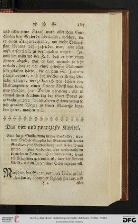 Das vier und zwanzigste Kapitel