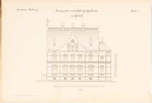 Amtsgericht, Gettorf: Ansicht 1:100