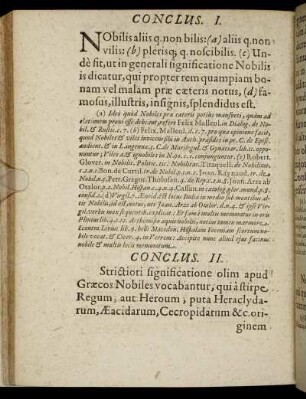 Conclus. I. - Conclus. XIX.