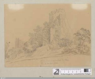 Hohen-Gerhausen innerhalb des Thors : 20. Apr. 1818