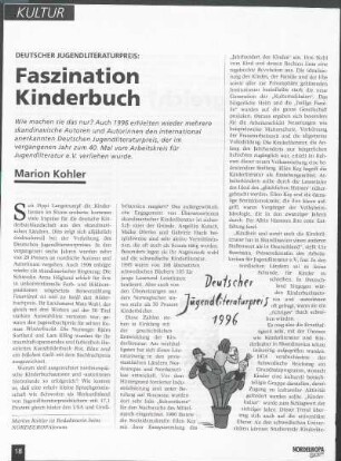 Deutscher Jugendliteraturpreis: Faszination Kinderbuch