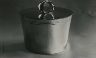 Silberne Dose von Otto Scharge