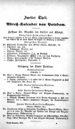 Hofstaat Sr. Majestät des Kaisers und Königs