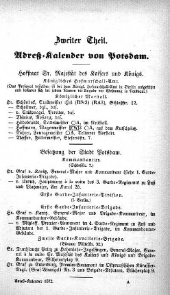 Hofstaat Sr. Majestät des Kaisers und Königs