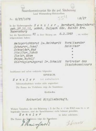 Henzler, Berhard