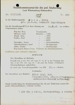 Munz, Erwin