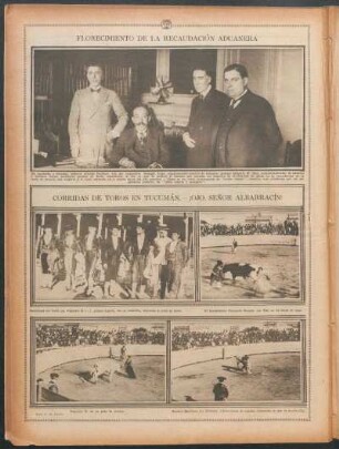Corridas de toros en Tucumán.- ¡Ojo, señor Albarracín!