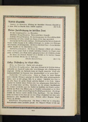 Rücktritt Churchills.
