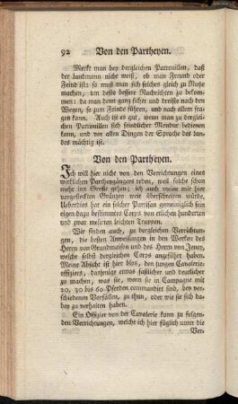 Von den Partheyen.