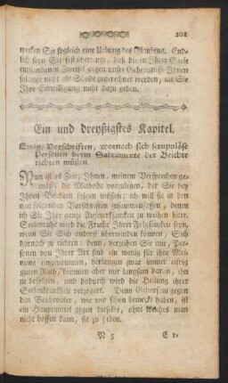Ein und dreyßigstes Kapitel - Zwey und dreyßigstes Kapitel