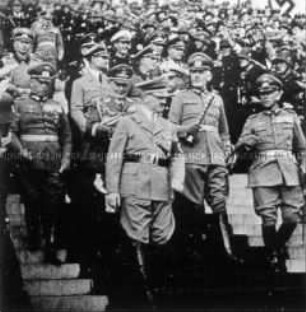 Adolf Hitler auf dem Reichsparteitag 1937